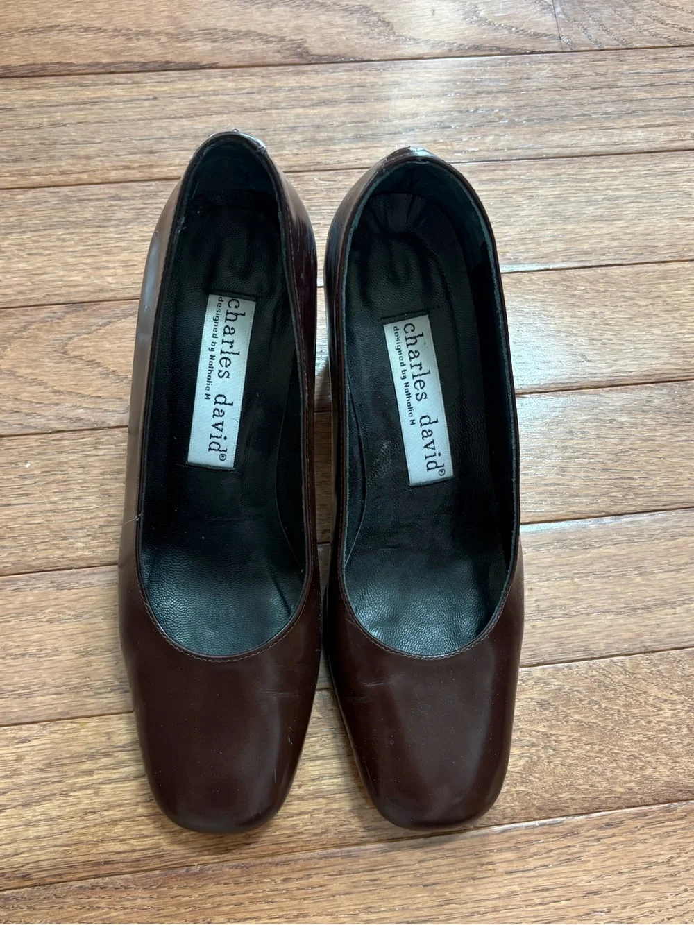 Charles David heels made in Italy size 6